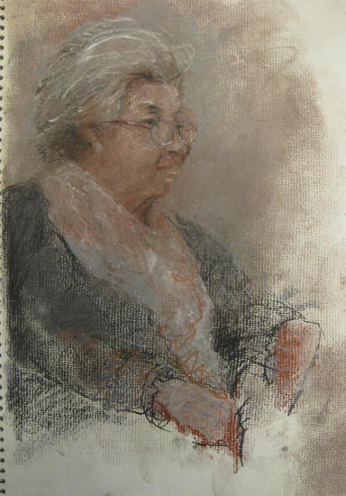 grandmom one day before stroke a